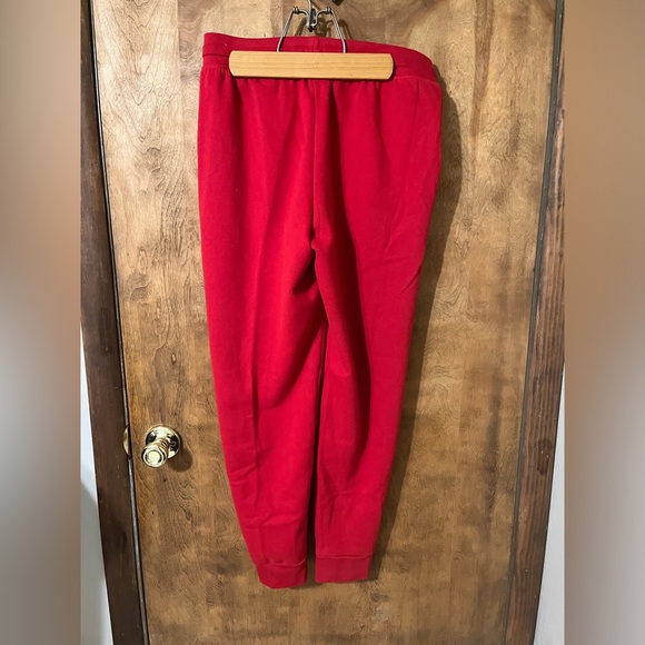 Red Sweat Pants - Picture 4 of 5
